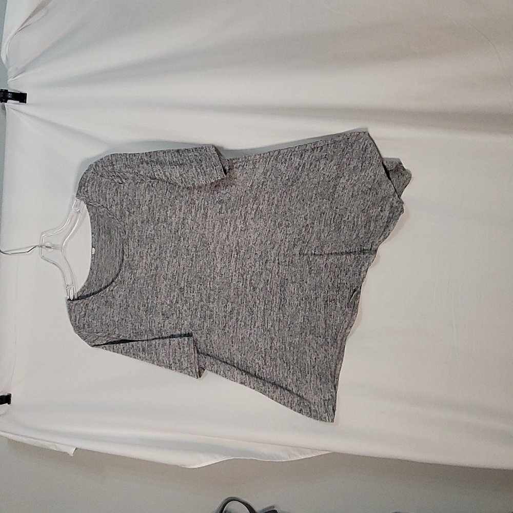 Gray blouse